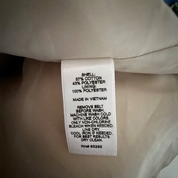 Express Womens Trench Coat Size S - Picture 6 of 6